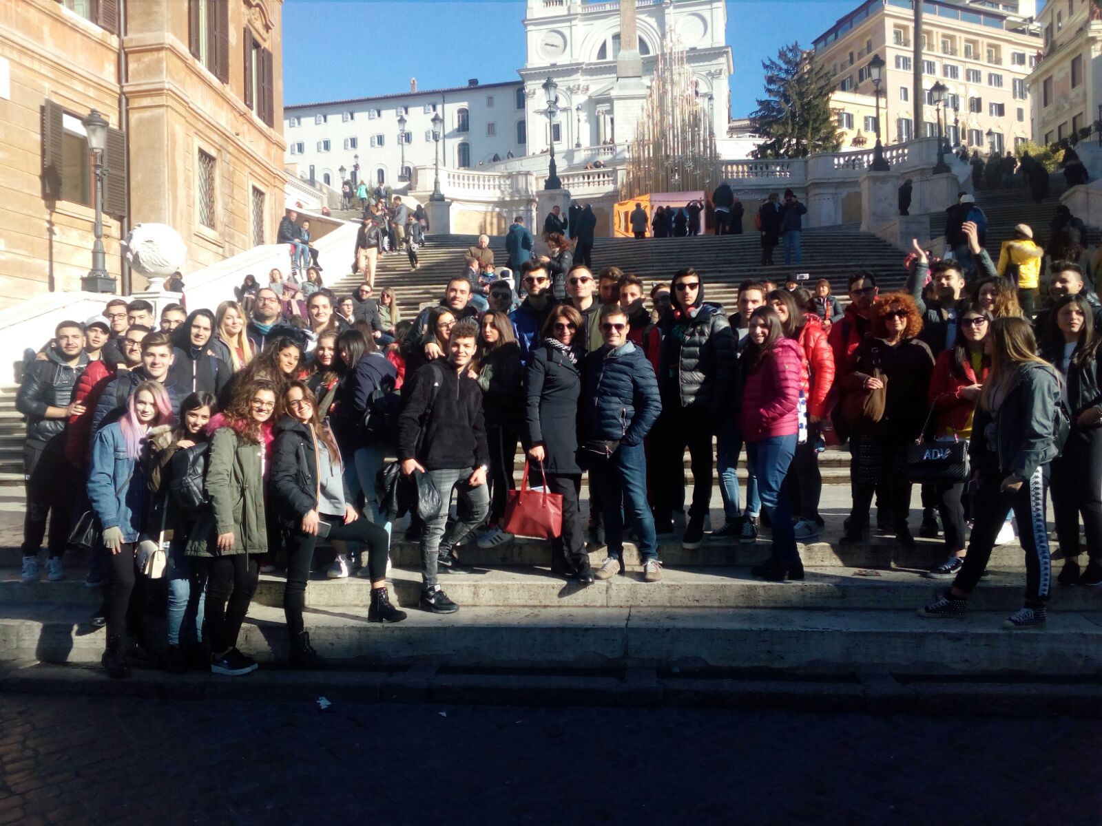Viaggio d'istruzione a Roma classi 4AM, 4BM, 5L, 5M, a.s. 2017/18